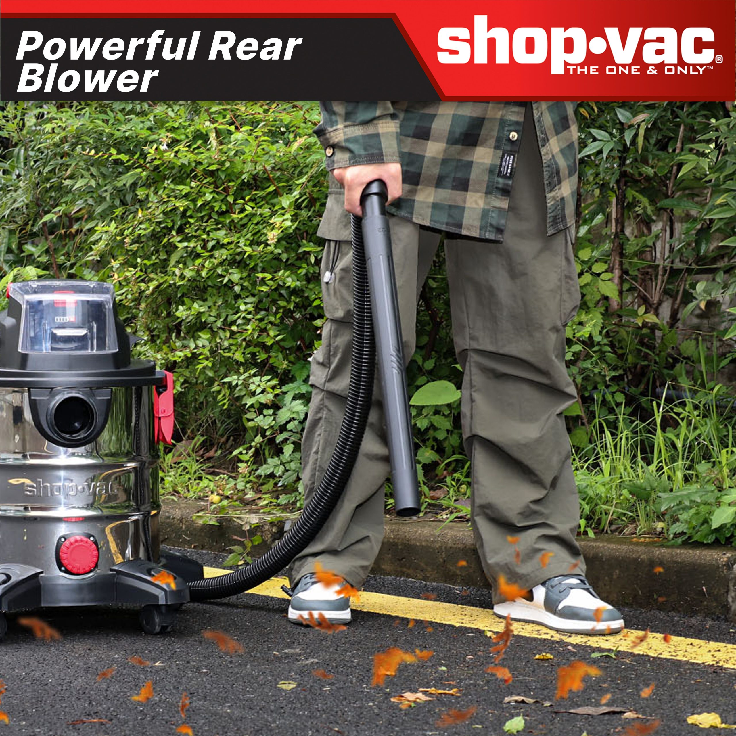 Shop-Vac® 5 Gallon 4.7 Peak HP Stainless Steel Cordless Wet/Dry Vacuum - Image 9