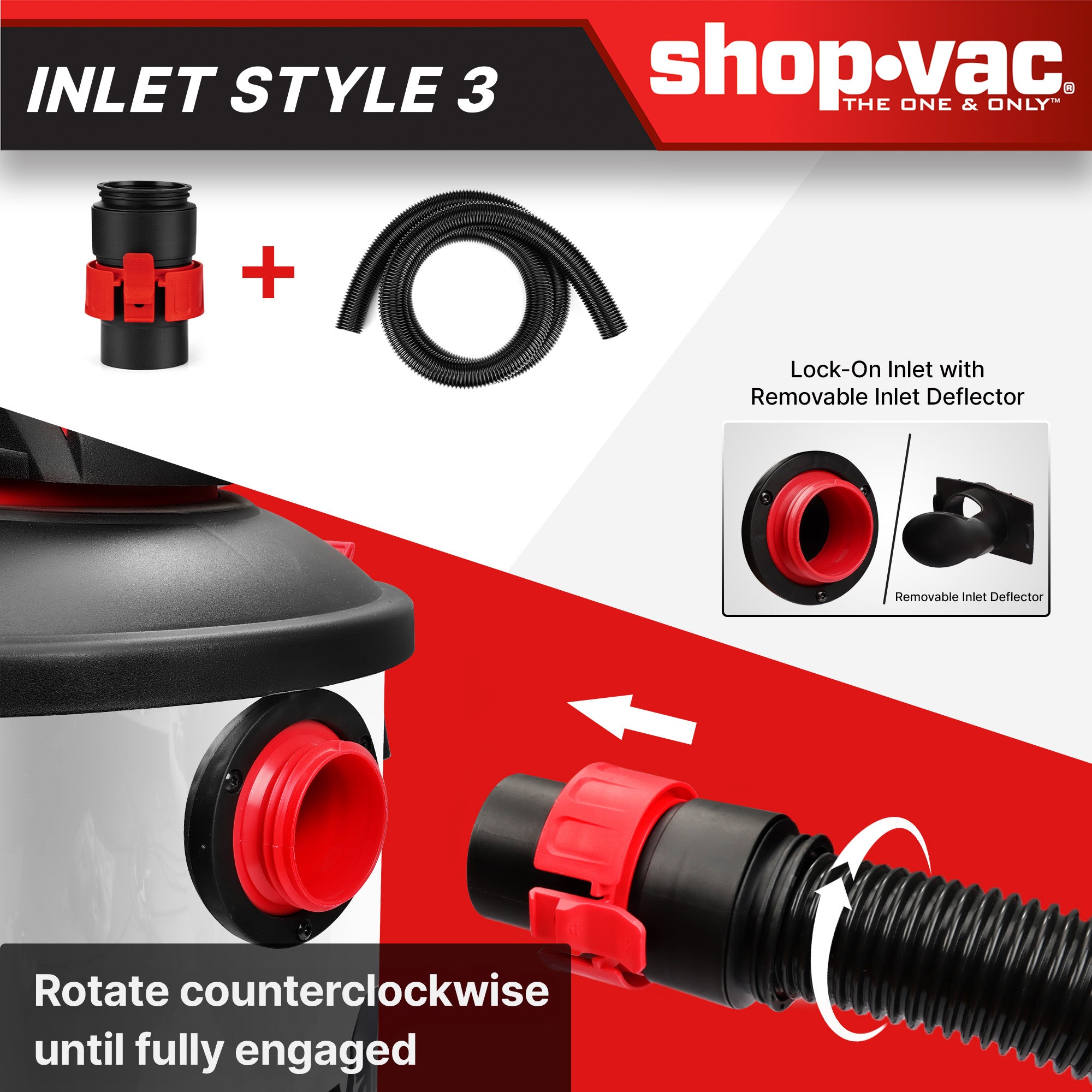 Shop-Vac® 8-foot X 1-7/8- inch diameter Hose - Image 6