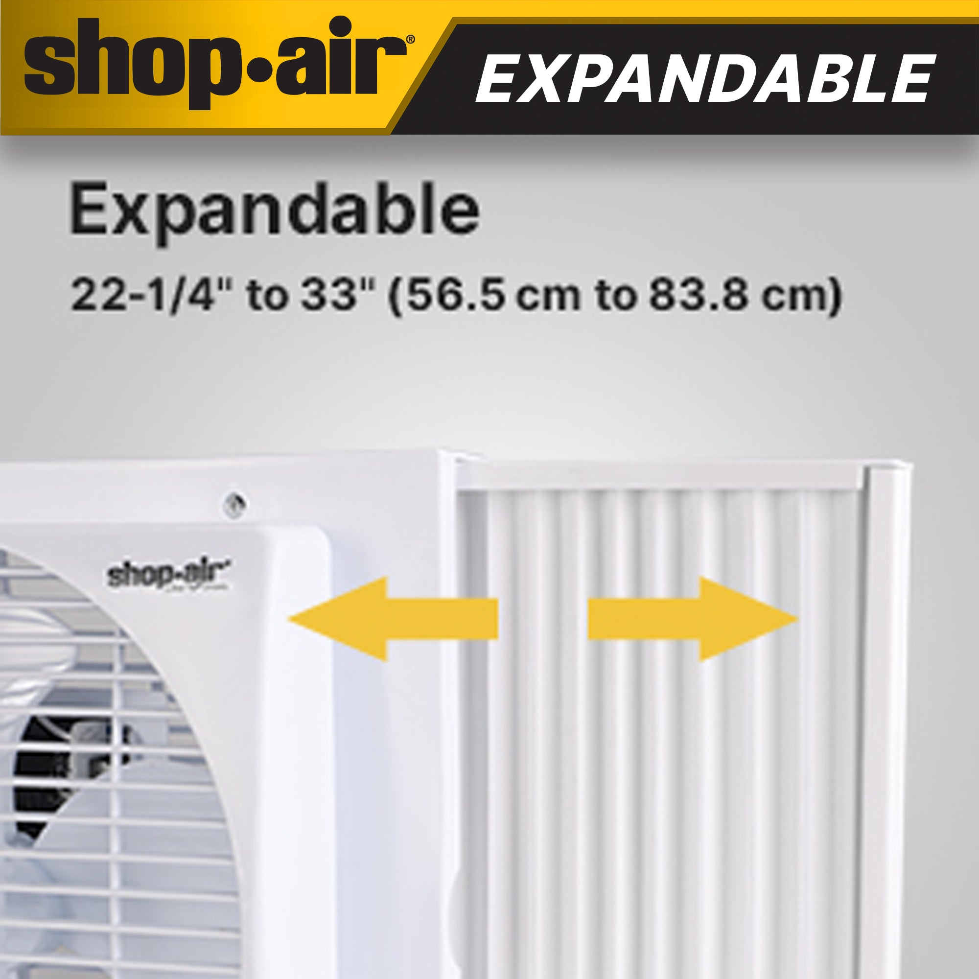 Shop-Air® 9 Twin Window Fan - Image 6