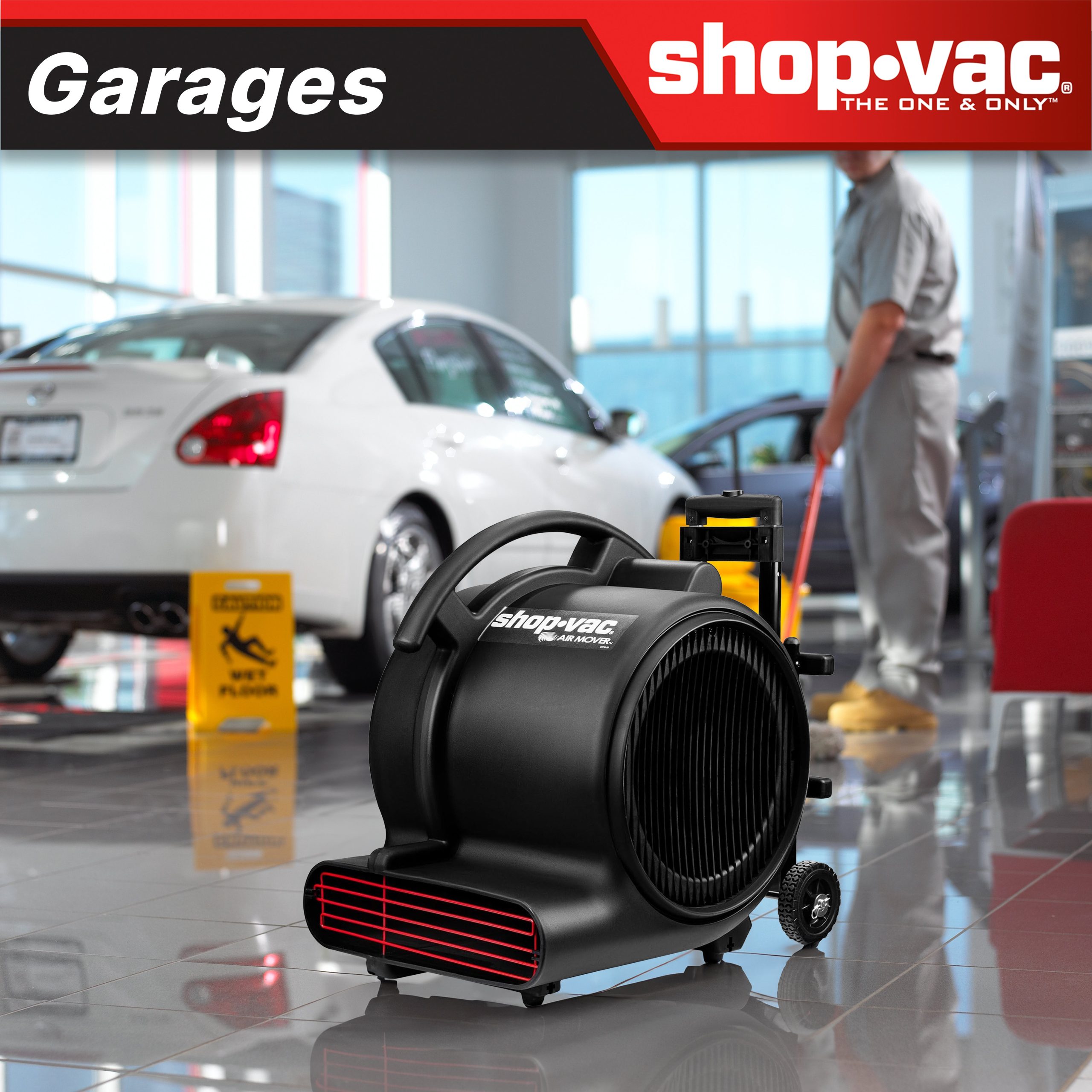 Shop-Vac® 3-Speed 1800 CFM Air Mover - Image 9