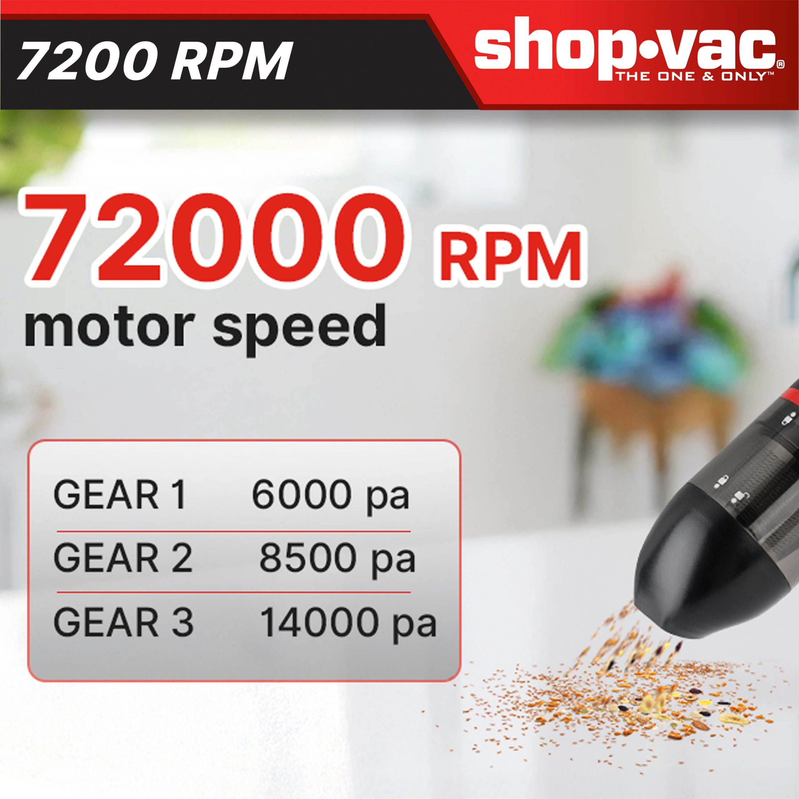 Shop-Vac® 2-in-1 Cordless Car Vacuum - Image 3