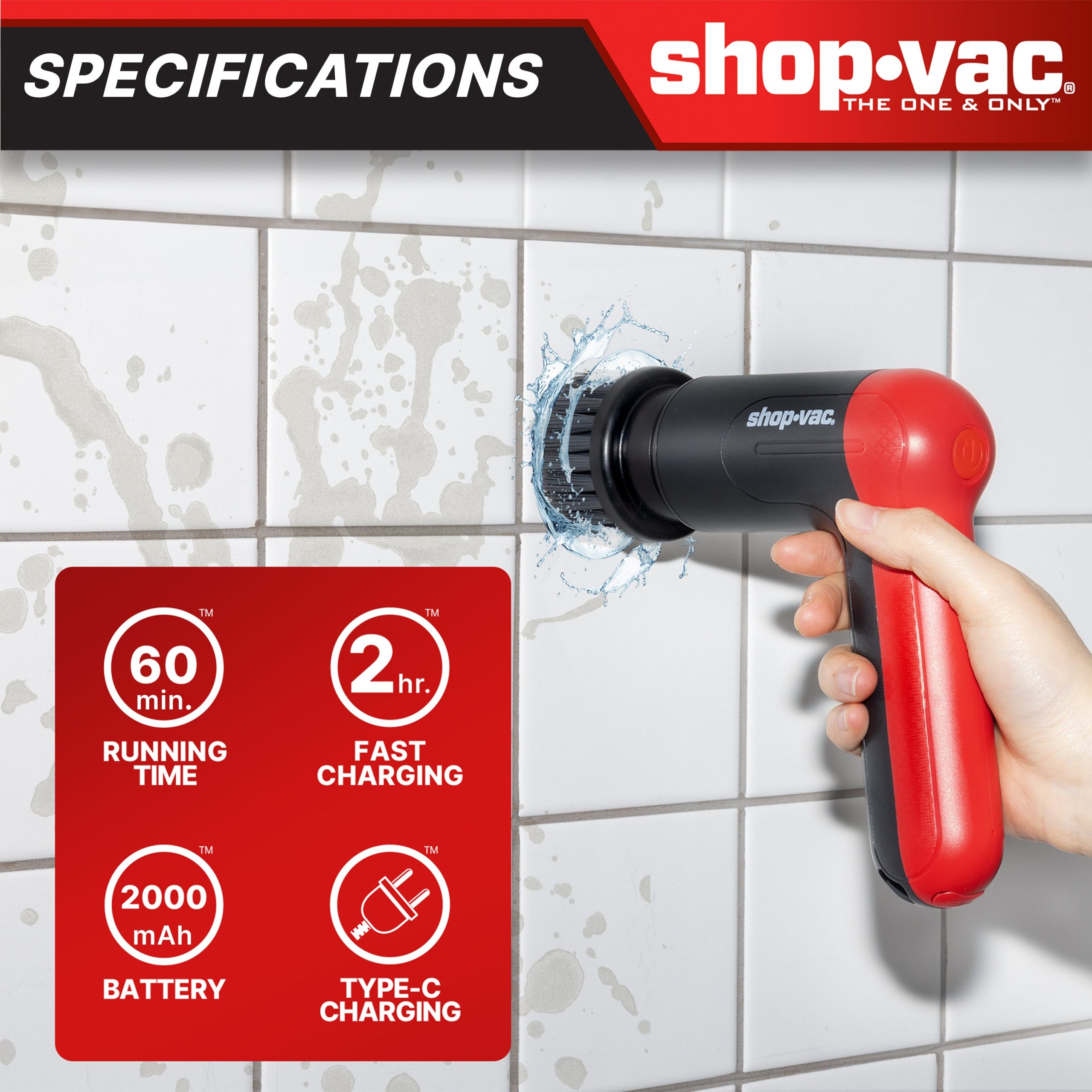 Shop-Vac® Cordless Spin Scrubber - Image 4