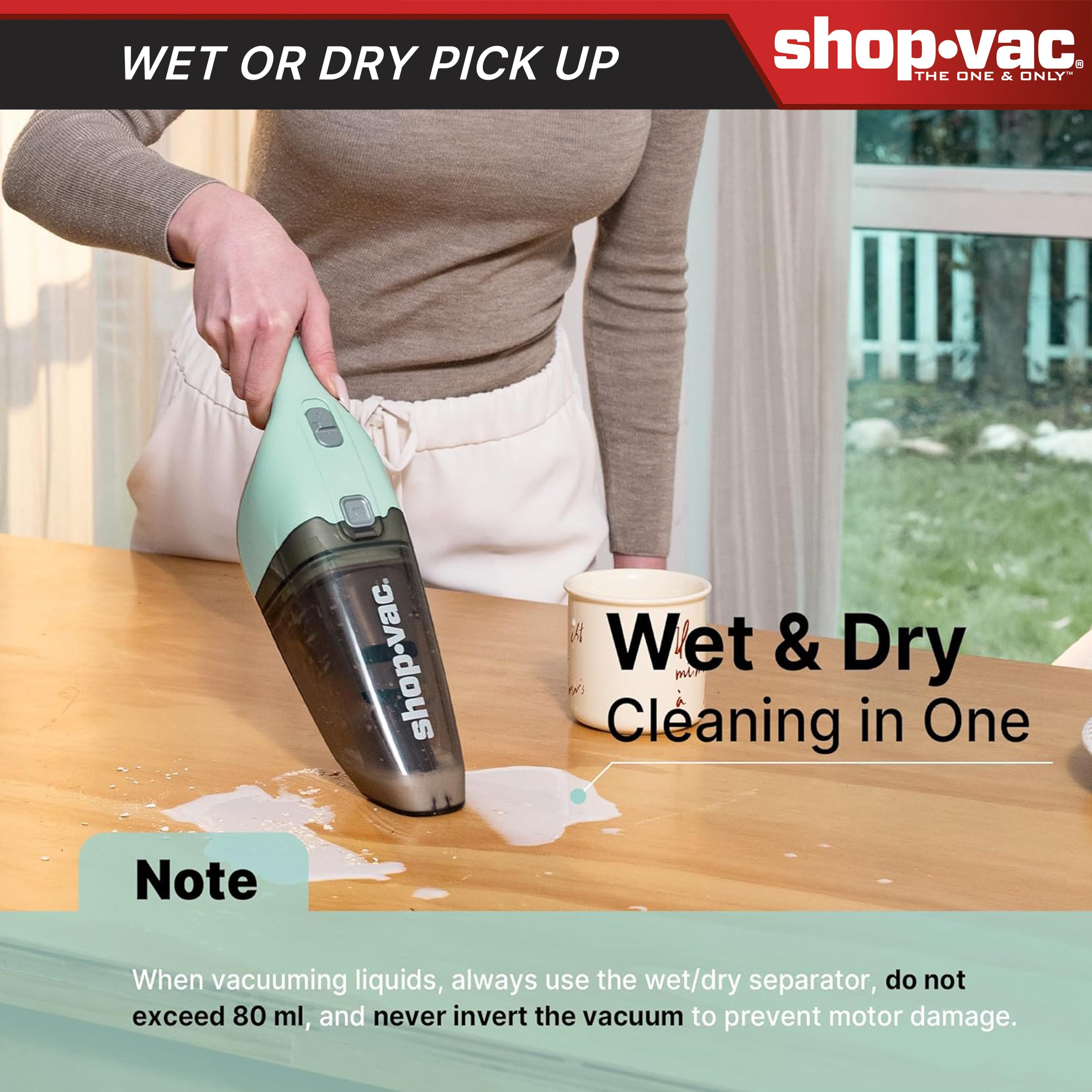 Shop-Vac® Wet/Dry Handheld Vacuum - Image 8