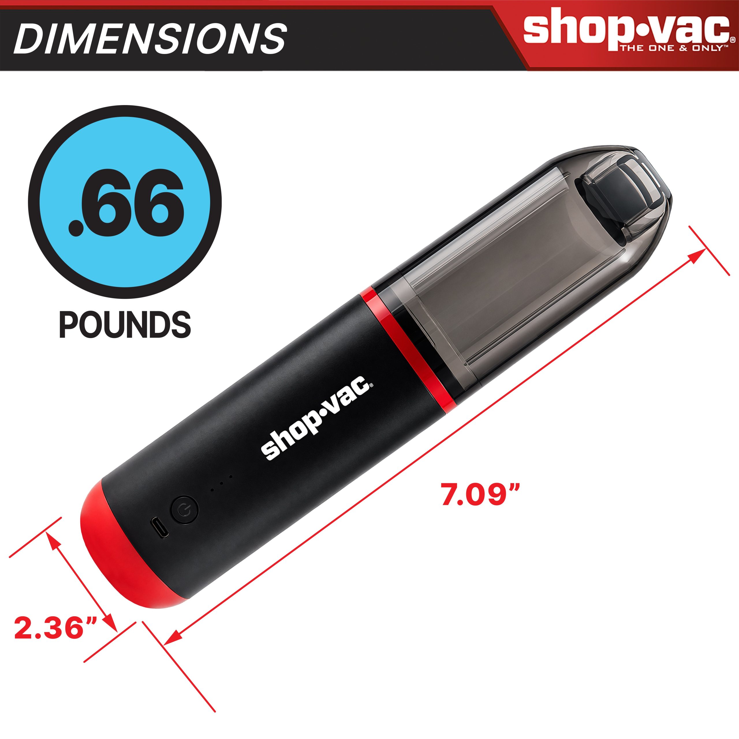 Shop-Vac® Cordless Mini Car Vacuum - Image 2
