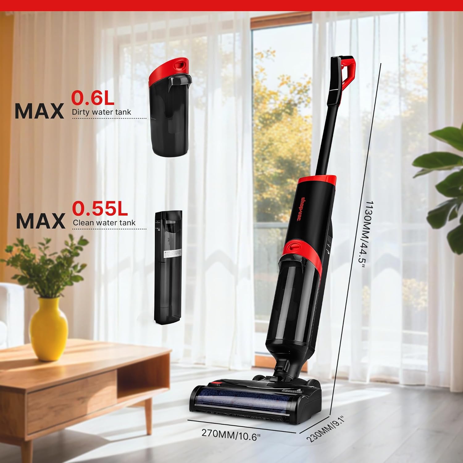 Shop-Vac® Wet/Dry Rechargeable Vacuum Cleaner & Mop - Image 2